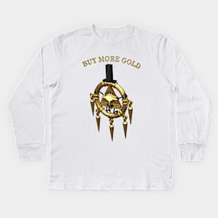 Billennium Ring - Buy More Gold! Kids Long Sleeve T-Shirt